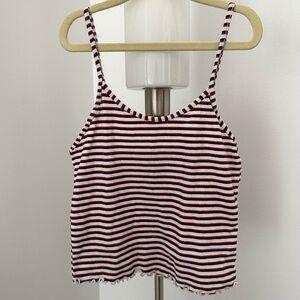 Striped Women's Tank Top
